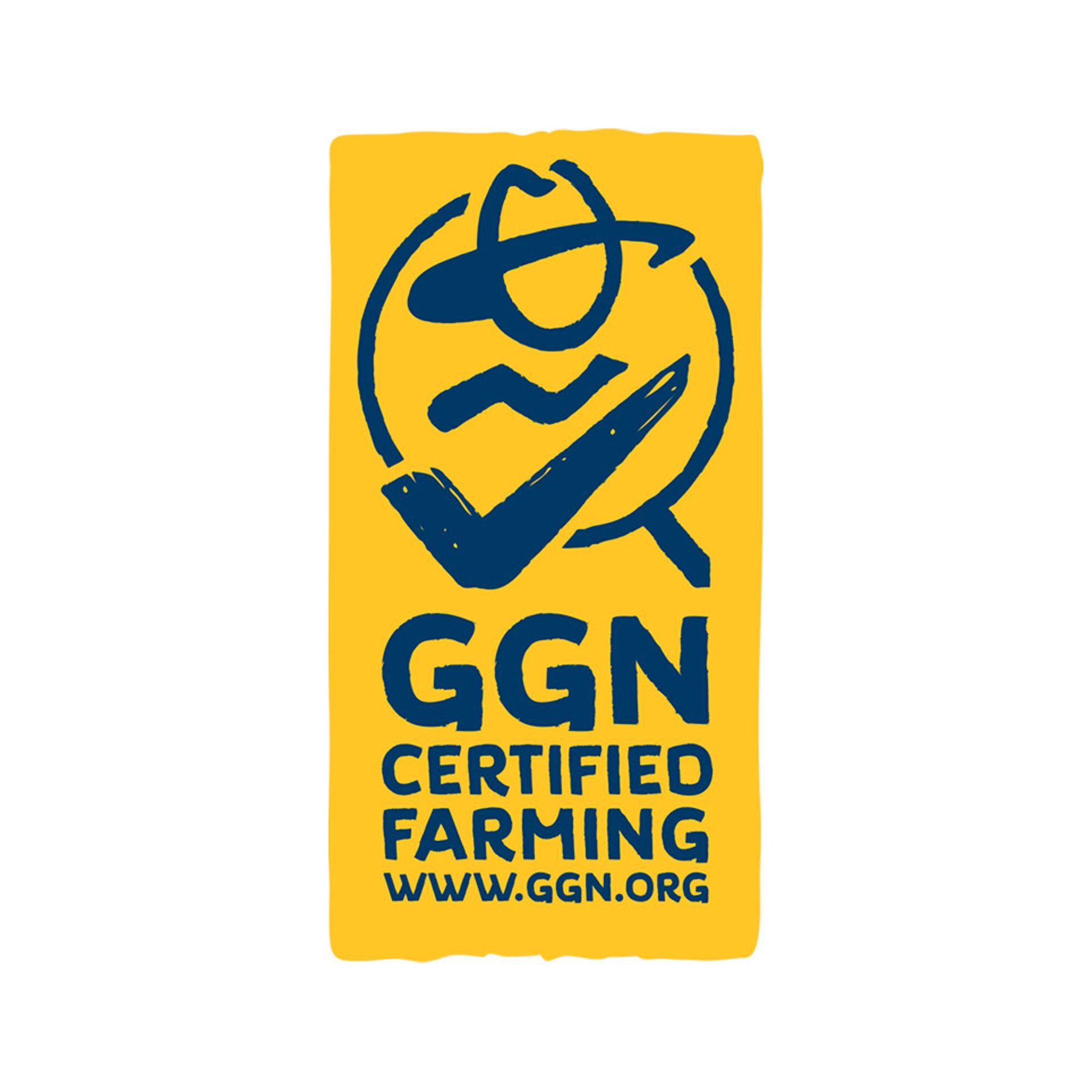 The GGN label logo that can be found on product packaging