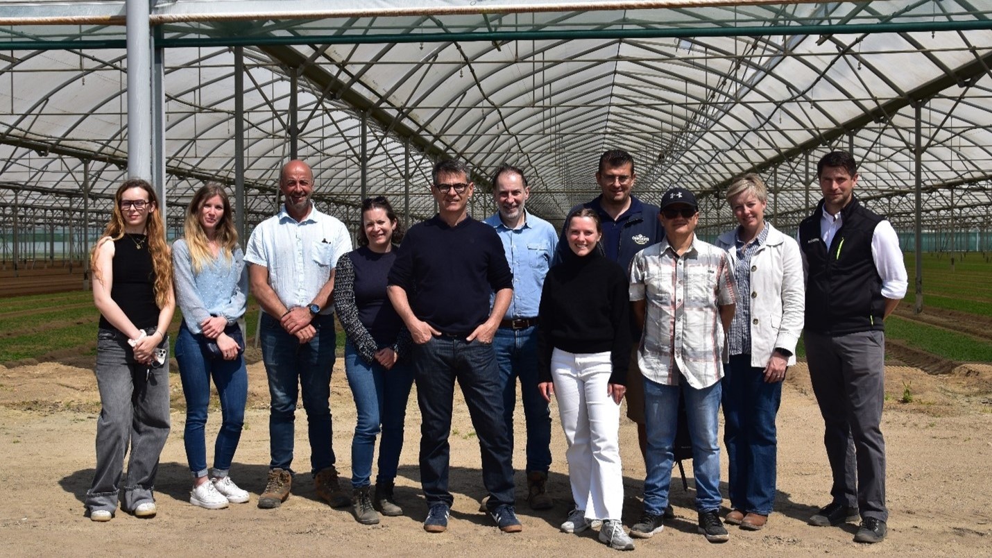 Farm visit with the GLOBALG.A.P. NTWG France in Nantes, May 2025.
