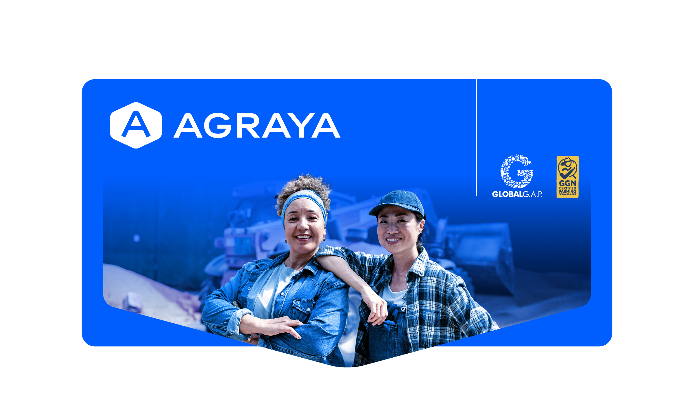 Banner image showing the new AGRAYA GmbH logo