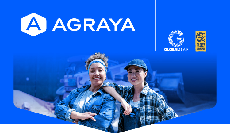 Banner image showing the new AGRAYA GmbH logo