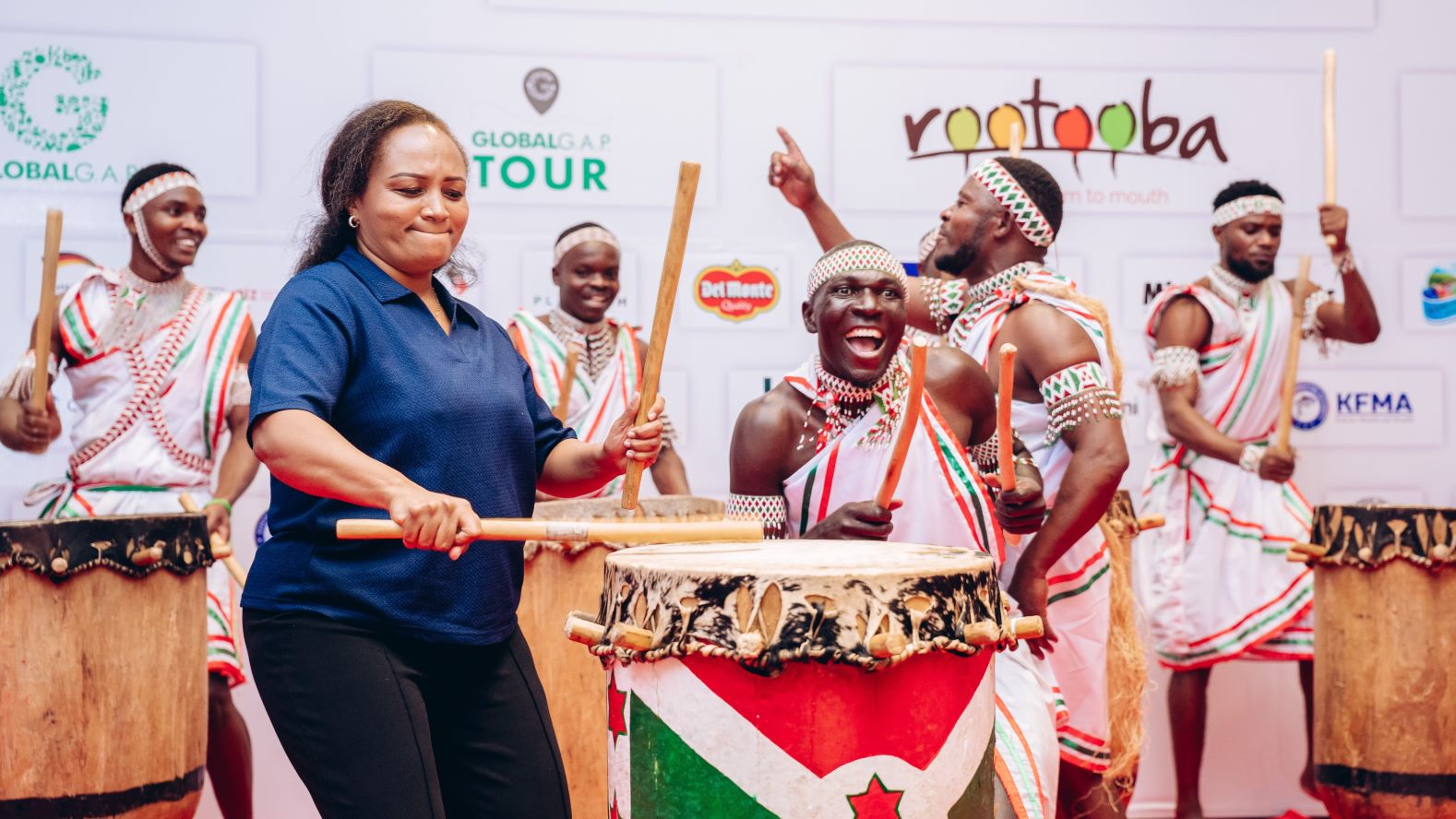 Local entertainment at the 2025 GLOBALG.A.P. TOUR stop in Kenya, Nairobi.