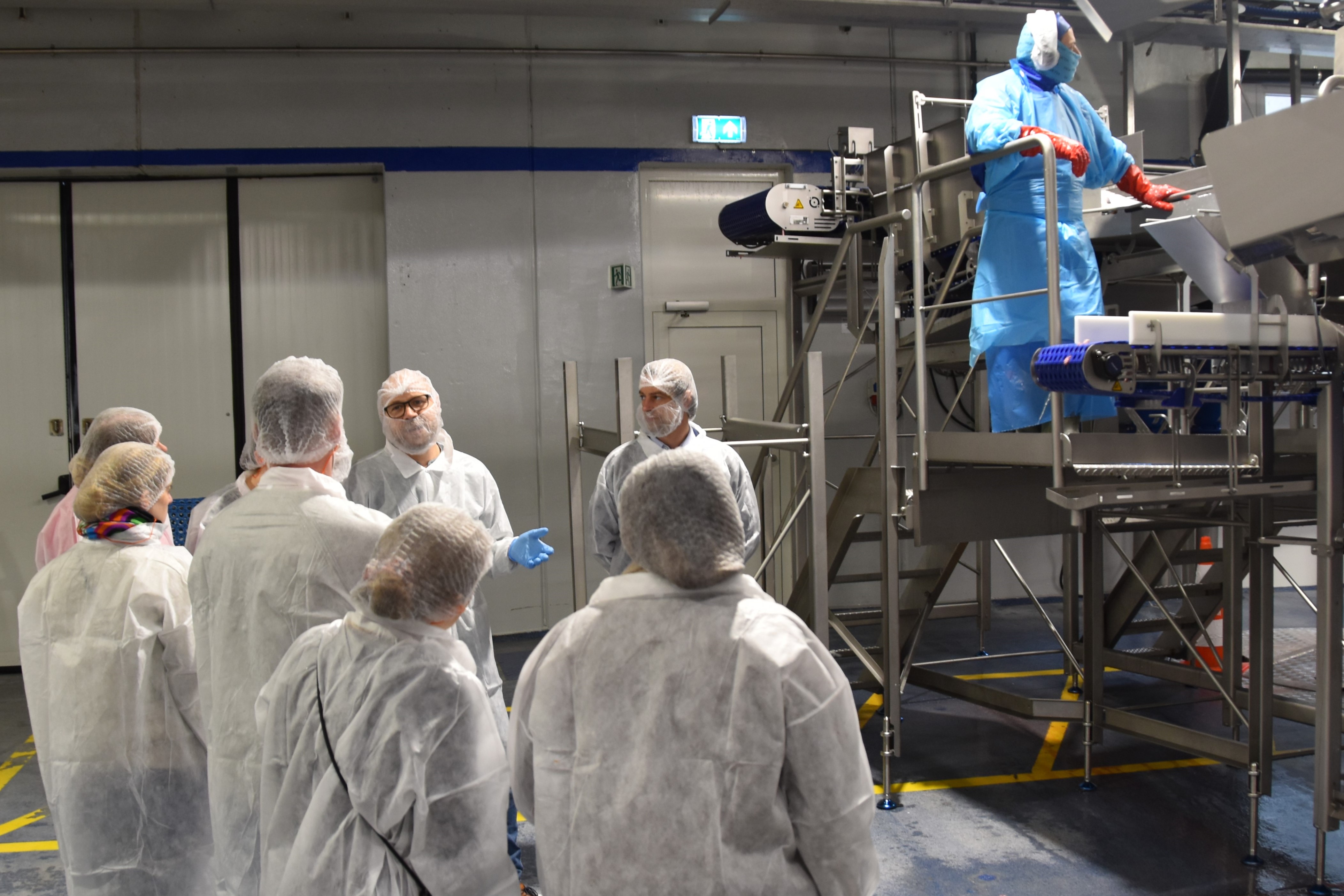 Aquaculture processing operations at Hofseth International, Norway 2025.